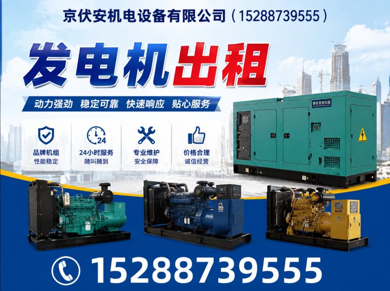 阿里柴油发电机组出租展示图